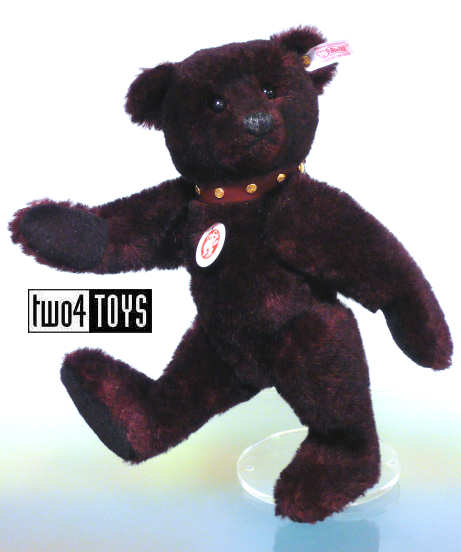 dark purple teddy bear