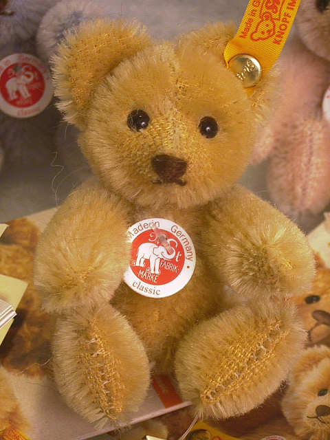 mohair teddy bear