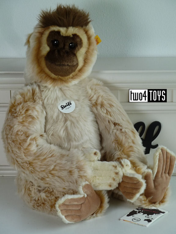 Steiff 061585 NATIONAL GEOGRAPHIC BONGO GIBBON MONKEY | Two4Toys Steiff 061585 NATIONAL GEOGRAPHIC BONGO GIBBON MONKEY | Two4Toys