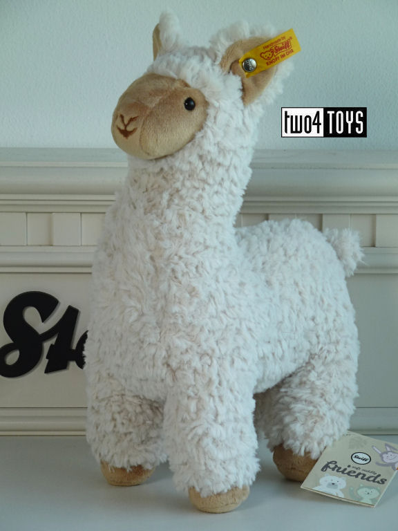 Steiff 069543 LEANDRO LLAMA CREAM SOFT CUDDLY FRIENDS Two4Toys