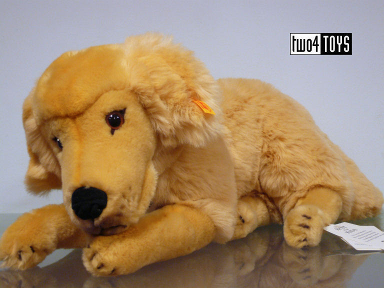 Steiff 079795 Lumpi Golden Retriever Dog Soft Plush Two4toys Steiff 079795 Lumpi Golden Retriever Dog Soft Plush