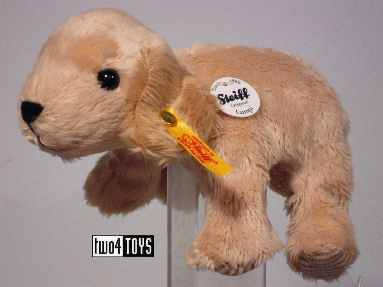 Steiff 281297 Lumpi Golden Retriever Little Floppy Two4toys Steiff 281297 Lumpi Golden Retriever Little Floppy Plush