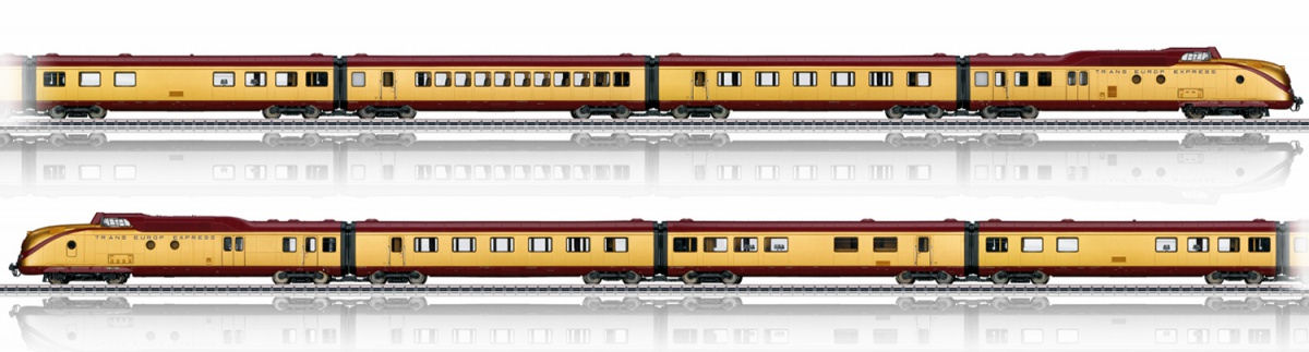 Marklin 37603 TEE DIESEL POWERED TRAIN 24 CARAT FINE | Two4Toys