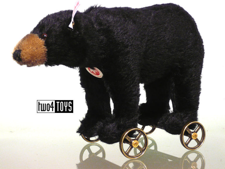 steiff wheeled bear
