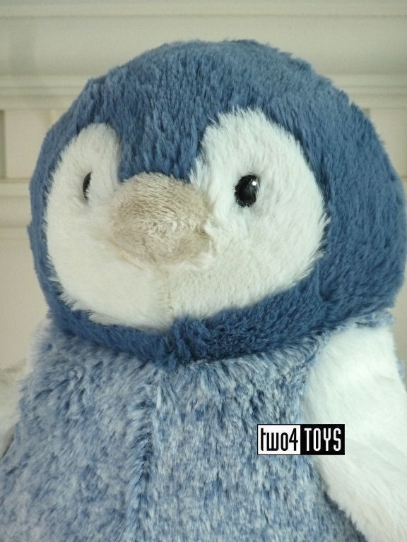 Steiff Paule Penguin EAN 063930 22 cm Bleu Blanc Peluche Jouet Doux Cadeau Neuf 
