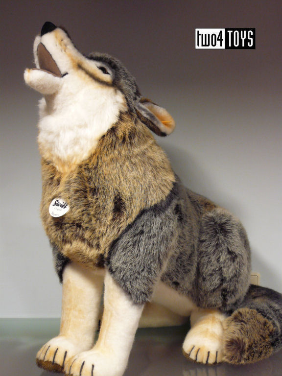 steiff wolf plush