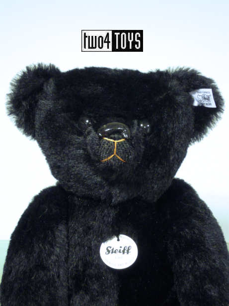 SAVE $$$ Steiff CLUB 2008 Black Teddy Bear 1907 420825 Mohair 15.75" 40cm 