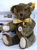 Steiff 000447 CLASSIC 1909 BROWN TEDDY BEAR WITH GROWLER 1999