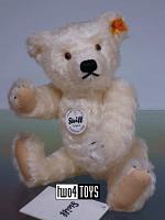 Steiff 000768 CLASSIC 1920 TEDDY BEAR WHITE MOHAIR 2008