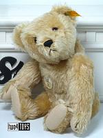 Steiff 000898 CLASSIC 1951 BLOND TEDDY BEAR W. SQUEAKER HVH 1997