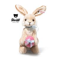 2026 Steiff 005855 HOPPY SPRING LENTE KONIJN BEIGE RMS MOHAIR