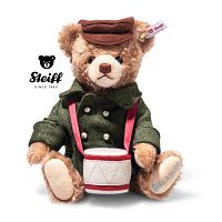 2025 Steiff 005909 LITTLE DRUMMER BOY TEDDY BEAR | RMS MOHAIR