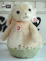 Steiff 007217 ROLY POLY SPRING BUNNY MOHAIR RM5 2022