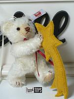 Steiff 007248 KERST TEDDYBEER ORNAMENT MET VALLENDE STER 2022