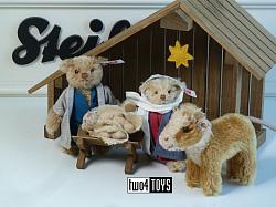 Steiff 007279 CHRISTMAS STABLE NATIVITY SET 2022