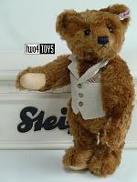 Steiff 007330 PAPA TEDDY BEAR RUSSET BROWN MOHAIR RMS 2022