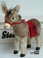 Steiff 007361 ASINUS DONKEY GRAY AND BEIGE RMS MOHAIR 2022