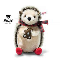 2023 Steiff 007446 IVO CHRISTMAS HEDGEHOG BROWN RMS MOHAIR