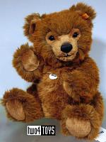 Steiff 010651 GRIZZLY TED CUDDLY SOFT BROWN TEDDY BEAR 2009