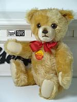 Steiff 011757 CLASSIC GROWLING TEDDY BEAR DARK BLOND MOHAIR 1991