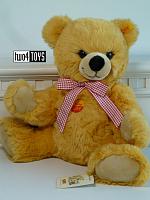 Steiff 013386 BOBBY TEDDY BEAR CUDDLY SOFT YELLOW PLUSH 2003