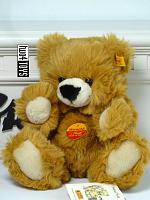 Steiff 013430 MANSCHLI TEDDYBEER STREELZACHT GOUDEN PLUCHE 2003