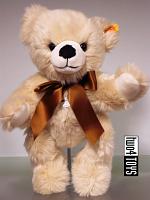 Steiff 013478 BOBBY DANGLING TEDDY BEAR CREAM SOFT PLUSH 2013