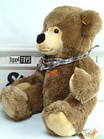 Steiff 013638 HAPPY TEDDY BEAR CUDDLY SOFT BROWN PLUSH 2003