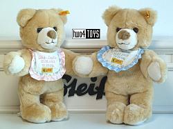 Steiff 018800 GEBOORTE TEDDYBEER PAAR JONGEN & MEISJE 2003