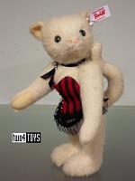Steiff 021190 PUSSY CAT | LADY TED | CASINO | WHITE ALPACA 2015