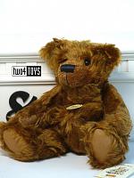 Steiff 028830 CLASSIC TEDDY BEAR REDDISH BROWN MOHAIR 2003