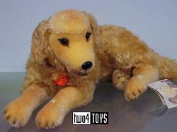 Steiff 031687 HASSO GOLDEN RETRIEVER DOG 2002