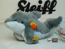 Steiff 063336 CLIPPY DOLFIN CUDDLY SOFT PLUSH 2004