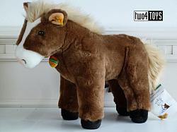 Steiff 072697 FENNY HORSE BROWN CUDDLY SOFT PLUSH 2015