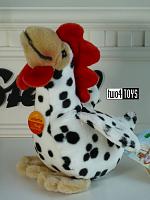 Steiff 075629 JOLANTHE SPOTTED CHICKEN CUDDLY SOFT PLUSH 2003