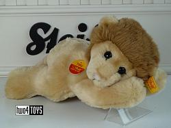 Steiff 077210 TAKY YOUNG LION CUB CUDDLY SOFT BLOND PLUSH 2003