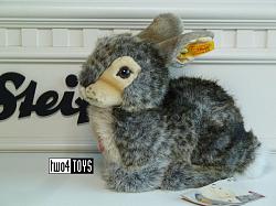 Steiff 078323 ORSI SITTING HARE GREY CUDDLY SOFT PLUSH 2003