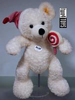 Steiff 111501 LOTTE TEDDY BEAR WITH CAP AND LOLLY 2011