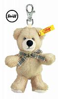 Steiff 112300 TEDDY BEAR KEY RING CUDDLY SOFT BEIGE PLUCHE 2014