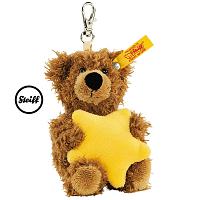 Steiff 112393 CHARLY TEDDY BEAR KEY RING BROWN PLUCHE 2015