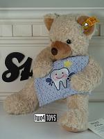 Steiff 113383 LEO TANDENFEE TEDDYBEER ZACHT BEIGE PLUCHE 2017