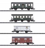 2025 Minitrix 15002 DB &quot;GmP&quot; FREIGHT TRAIN | PASSENGER CAR SET
