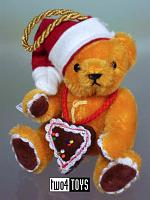 Hermann 22229-1 GINGERBREAD SANTA CHRISTMAS ORNAMENT 2004 L.E.