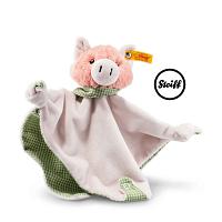 Steiff 241017 HAPPY FARM PIGGILEE PIG COMFORTER WITH RATTLE 2017