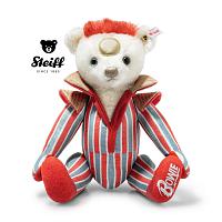2025 Steiff 356049 STEIFF ROCKS! DAVID BOWIE TEDDY BEAR | MOHAIR