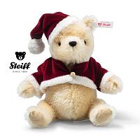 2025 Steiff 356087 DISNEY WINNIE THE POOH CHRISTMAS TEDDY BEAR