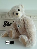 2024 Steiff 403521 BEER 28 PB 1904 REPLICA TEDDYBEER WIT MOHAIR