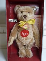 Steiff 408458 MUSICAL TEDDY REPLICA 1951 | CARAMEL MOHAIR | 1993