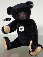 Steiff 408564 TEDDYBEER REPLICA 1908 ZWART MOHAIR 2008