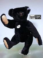 Steiff Club 420825 MOHAIR TEDDY BLACK REPLICA 1907